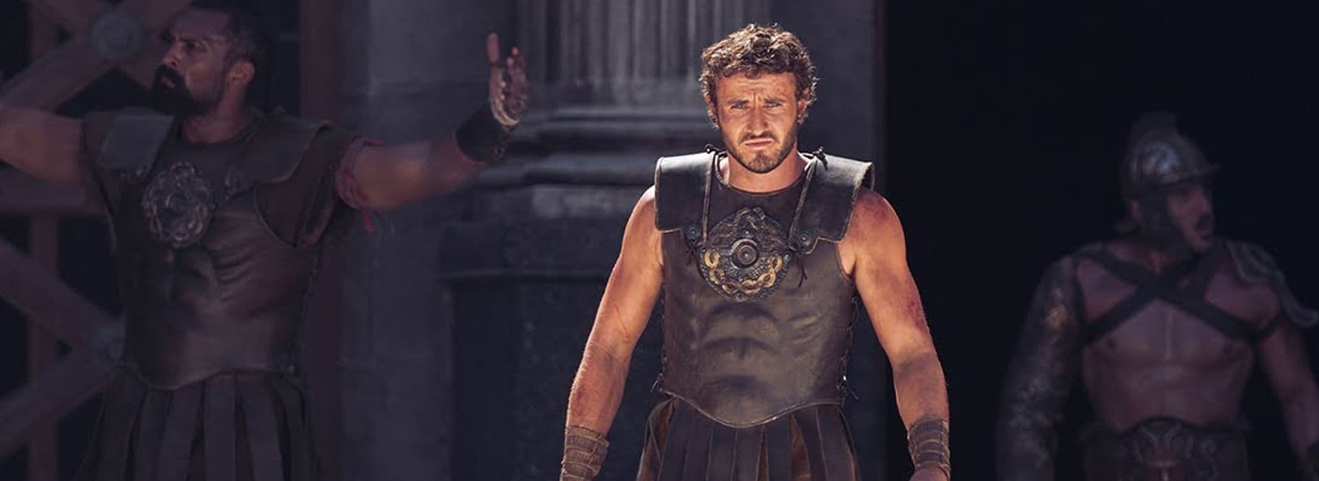 Imagen promocional de la película Gladiador II