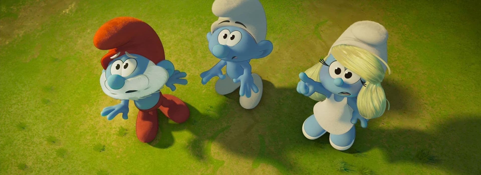 Imagen promocional de la película Pitufos