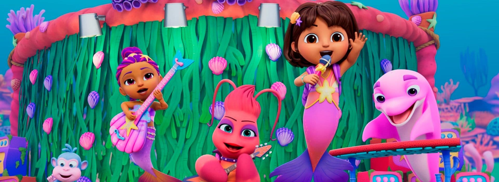 Imagen promocional de la película Dora: Aventuras Mágicas En El Reino De Las Sirenas