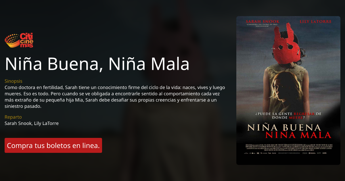 Niña Buena, Niña Mala | 06 de julio, 2026